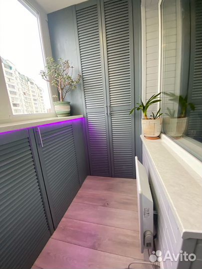 Отделка балконов и лоджий