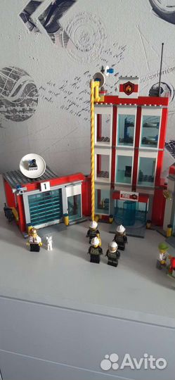 Lego city 60110 пожарная часть