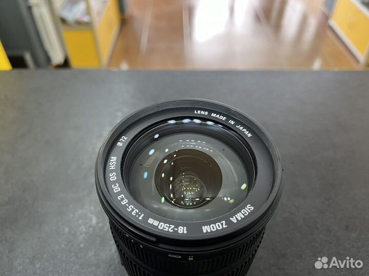 Объектив Sigma 18-250 1:3.5-6.3 Canon