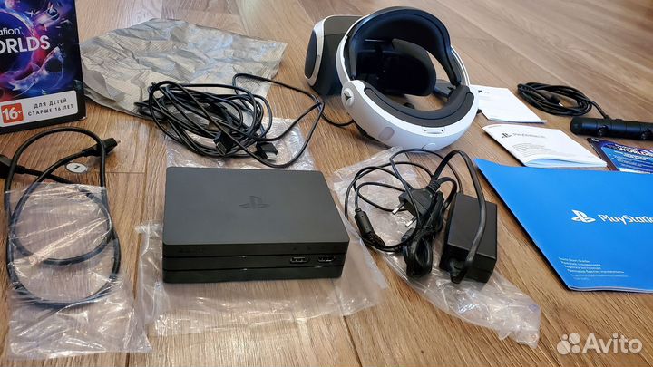 Комплект шлема виртуальной реальности VR PS4