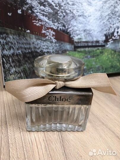 Пустой флакон из-под духов Chloe eau de parfum