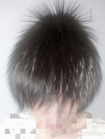 Шапка женская чернобурка