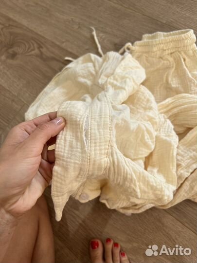 Муслиновый костюм женский