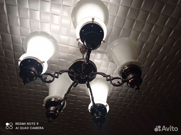Люстра старинная