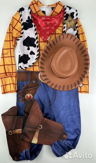 Костюм Вуди История Игрушек рост 122/128 новый