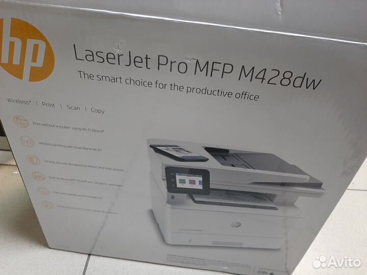 Мфу лазерное HP LaserJet Pro MFP M428dw