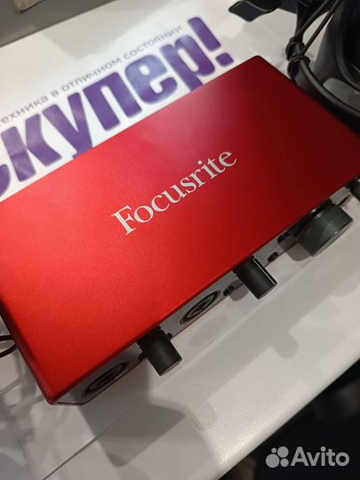Звуковая карта focusrite scarlett 2i2 3rd gen