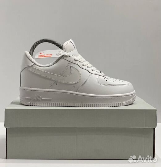 Кроссовки Nike Air force белые 1