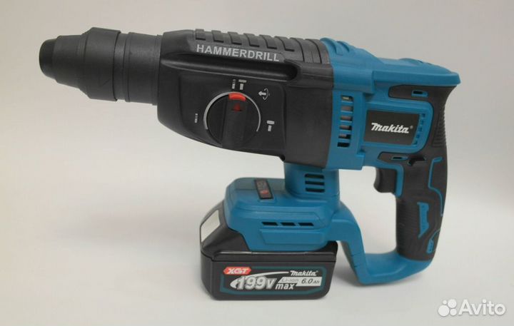 Makita 2 в 1 перфоратор + гайковерт