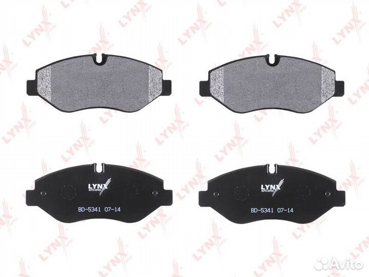 Колодки дисковые lynxauto BD-5341