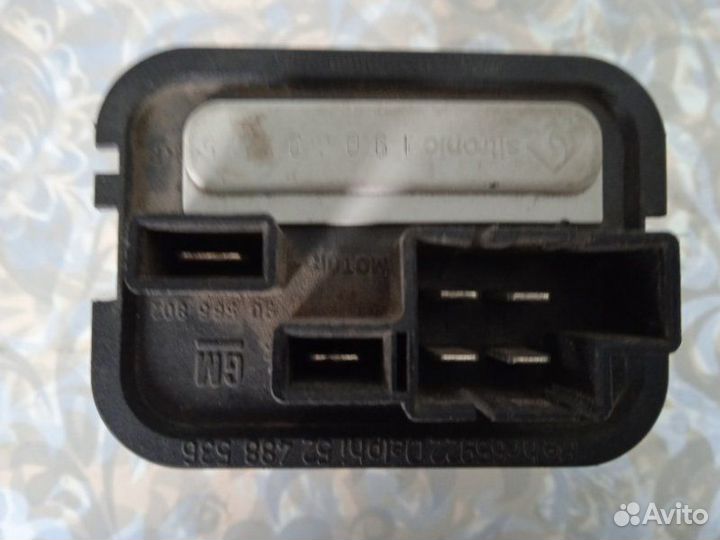 Резистор отопителя (реостат) Opel Omega B 2000