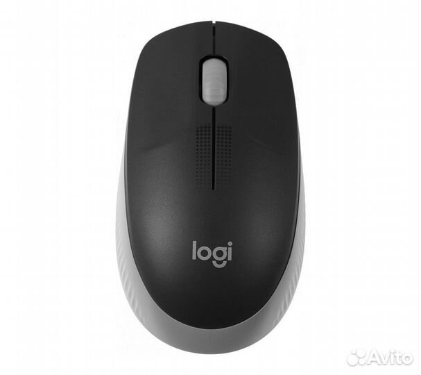 Беспроводная мышь Logitech M191, черный/серый