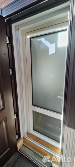 Москитная сетка плиссе на входную дверь