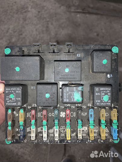 Блок предохранителей ваз 2110