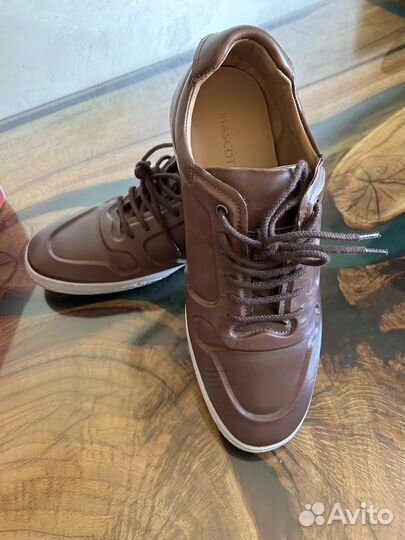 Кеды мужские кожаные 42