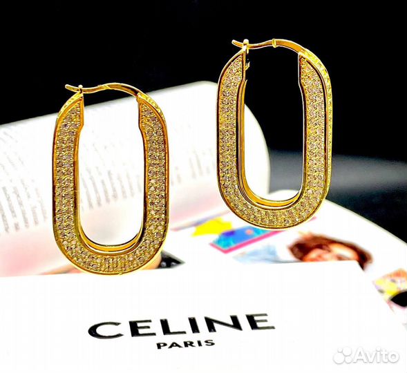 Серьги Celine