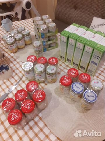 Баночки с детским питанием