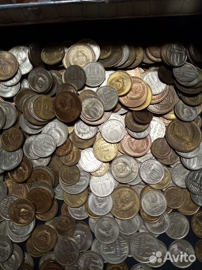 Советская мелочь с 61-91г. Отборные