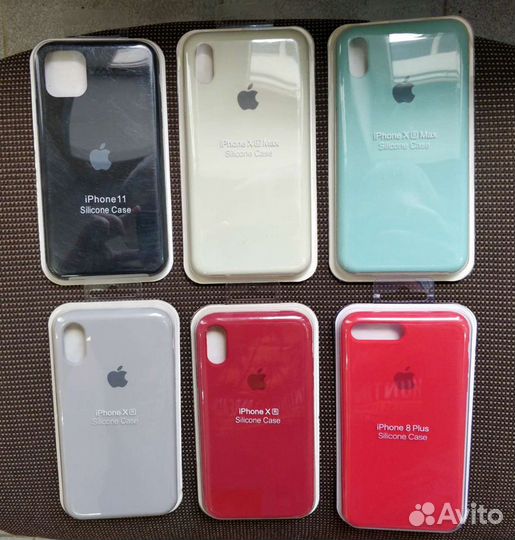 Чехол/бампер iPhone Silicone