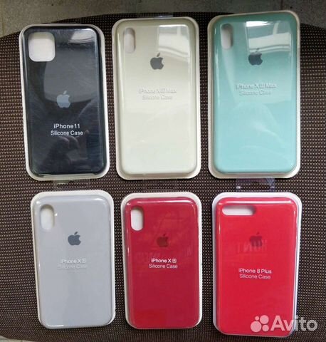 Чехол/бампер iPhone Silicone