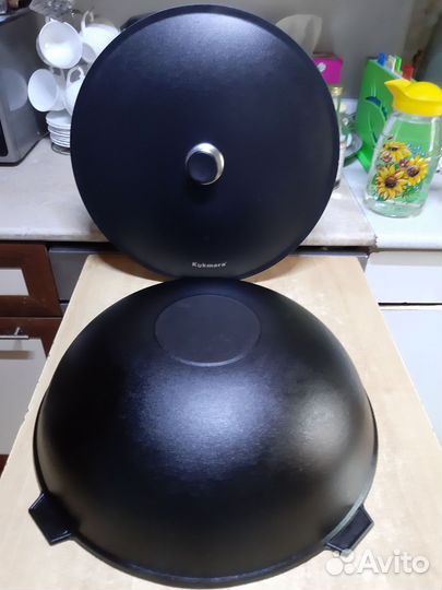 Казан чугунный на 10 литров