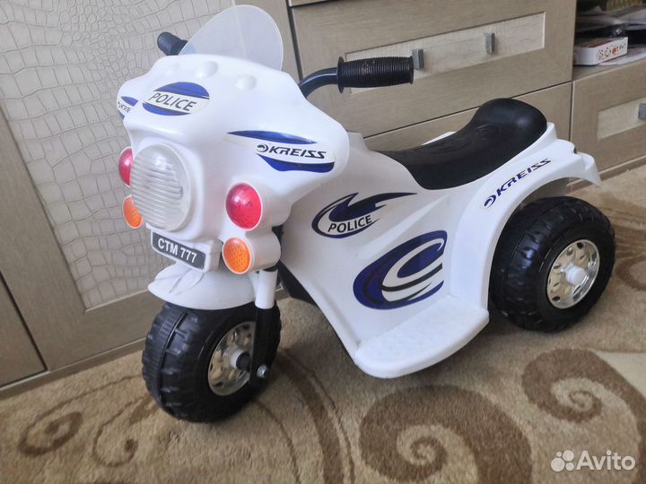 Детский электромотоцикл бу