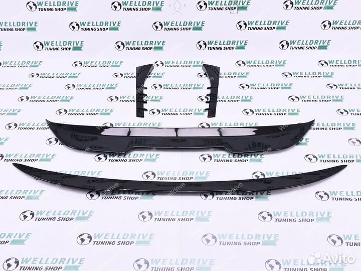 Cпойлеры BMW 3 G21 черный глянец
