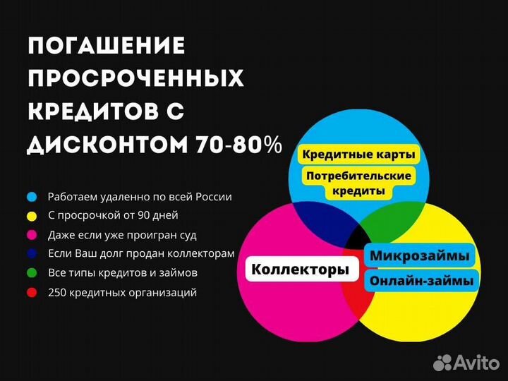 Помогу выкупить долг у кредитора