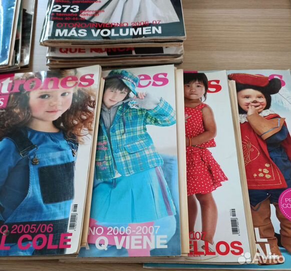 Журнал мод Патронес детский 2005-2007 год