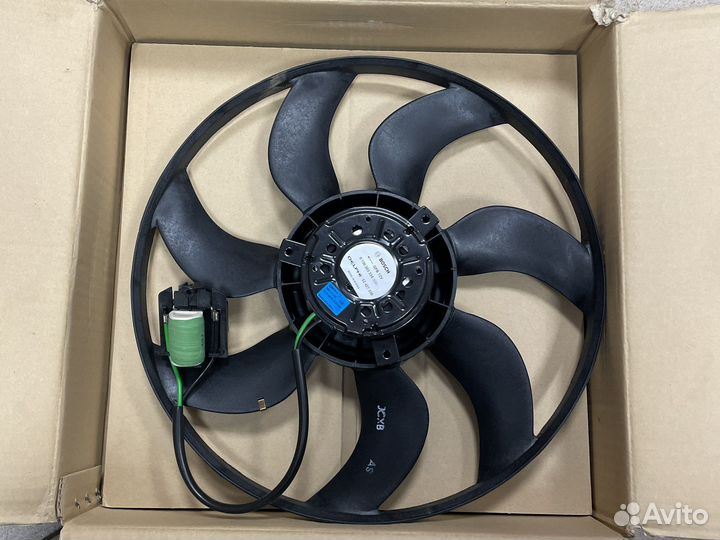 Вентелятор охлаждения Cruze, Astra J