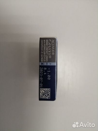 Контактные линзы Ac. Oasis - 1, 0 R 8.4