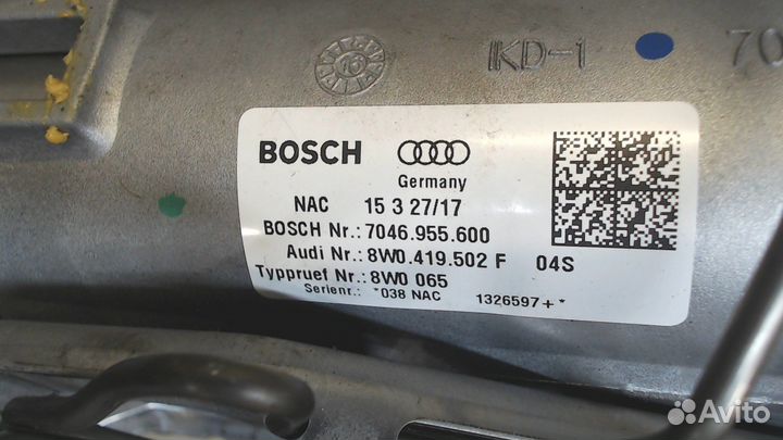 Колонка рулевая Audi A5, 2018