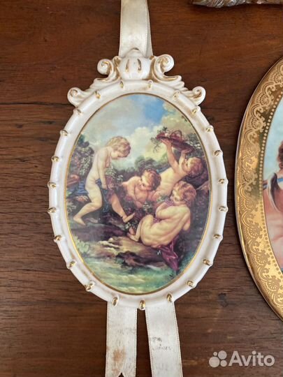 Антикварные картины, панно. Франция. Италия