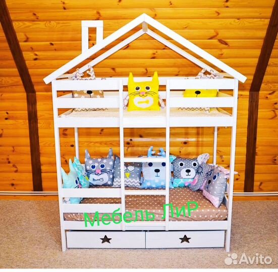 Детская мебель из массива березы и мдф