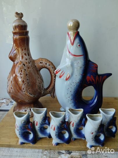 Штофы и графины СССР