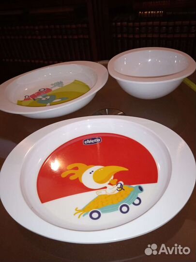 Набор детской посуды Chicco