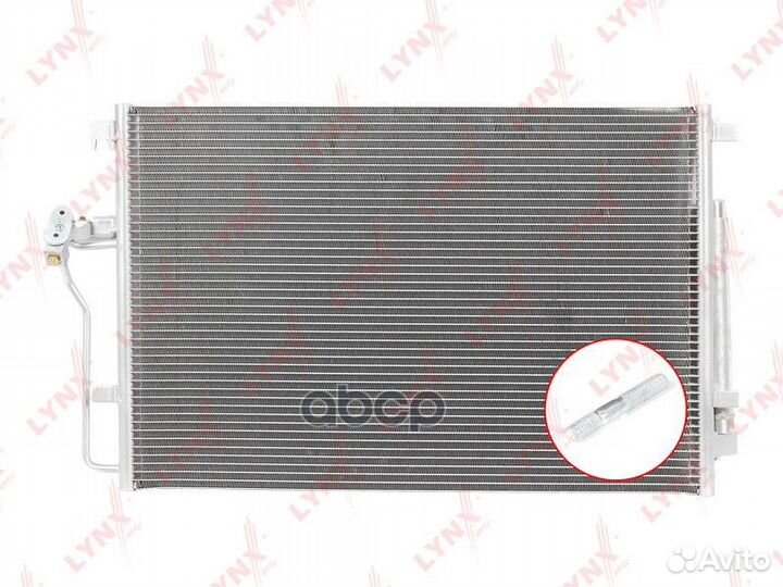 Радиатор кондиционера с осушителем RC0109 lynxauto