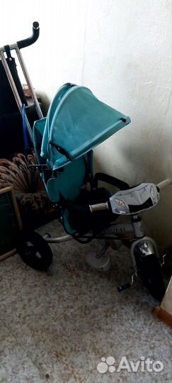 Детский трехколесный велосипед бу