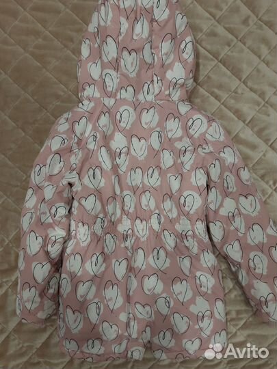 Куртка для девочки демисезонная 110 размер