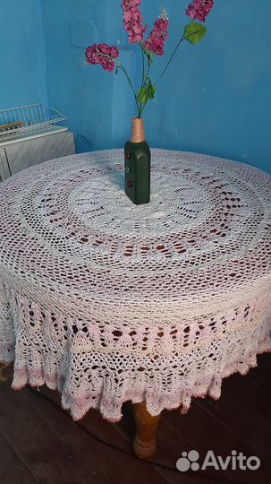 Скатерть на круглый стол