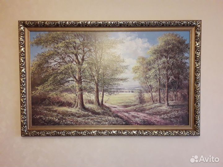 Картина, репродукция на картоне