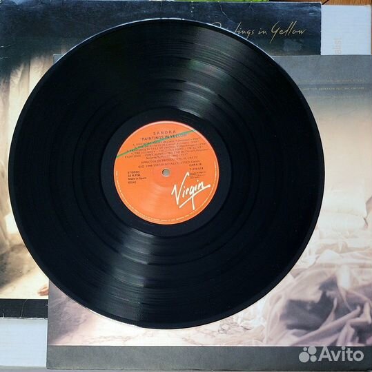 Винил Sandra – Paintings In Yellow 1990г