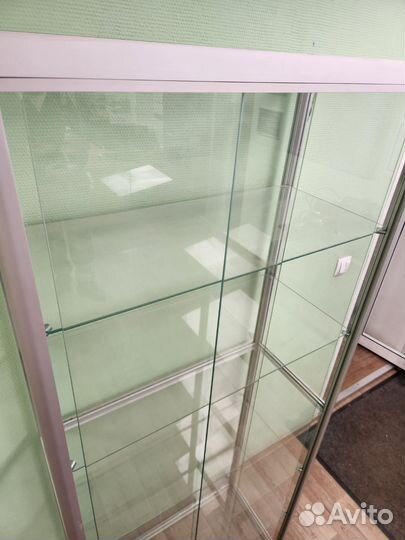 Витрина стеклянная б/у