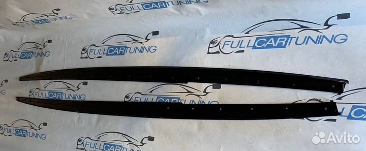 Лезвия накладки под пороги BMW F30