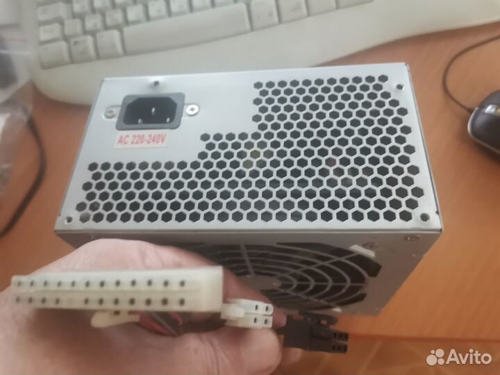 Блок питания asus ATX-500H, rev:W00 рабочий