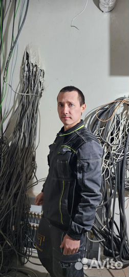 Установка розеток и света. Электрик