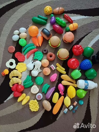 Овощи и фрукты игрушки