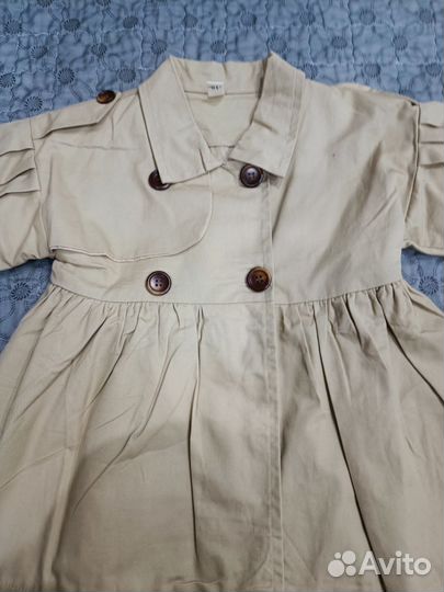 Тренч для девочки 86-92