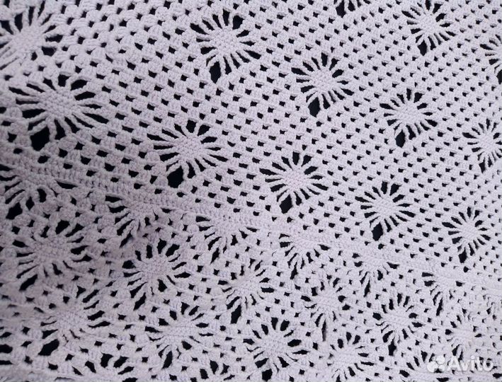 Шаль из хлопка ручной работы