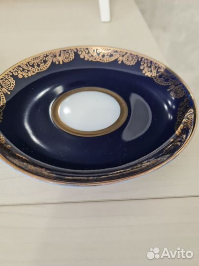 Чайная пара лфз СССР кобальт